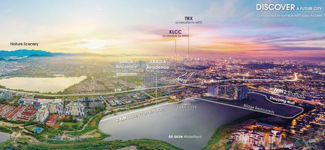 Baron Residence @ Lake City oleh Lake City KL North Sdn Bhd untuk 